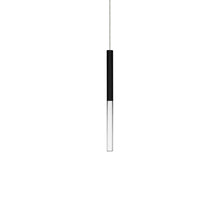 Load image into Gallery viewer, Acrylic LED Pendant Light in Black (Small).
