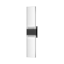 Load image into Gallery viewer, Baya LED Wall Light in Black (2 X Long Panels).