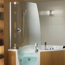 Load image into Gallery viewer, Baya LED Wall Light in bathroom.
