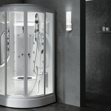 Load image into Gallery viewer, Baya LED Wall Light in bathroom.