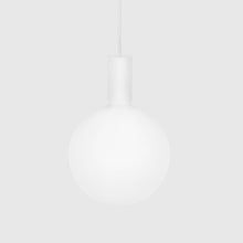 Load image into Gallery viewer, Alumina Sphere V LED Single Pendant Light in Detail.