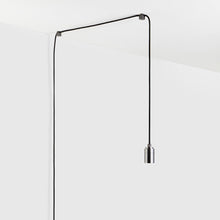 Load image into Gallery viewer, Cylindrical Plug-In Pendant Light in Detail.