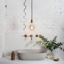 Load image into Gallery viewer, Gaia Pendant Light in bathroom.