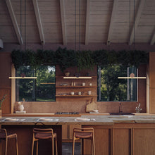 Load image into Gallery viewer, Kilter LED Pendant Light in kitchen.