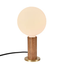 Load image into Gallery viewer, Knuckle Sphere IV Table Lamp in Walnut.