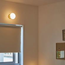 Load image into Gallery viewer, Lochan Oval Outdoor Wall Light in Detail.
