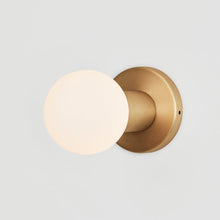 Load image into Gallery viewer, Lochan Sphere III Outdoor Wall Light in Detail.