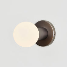 Load image into Gallery viewer, Lochan Sphere III Outdoor Wall Light in Detail.