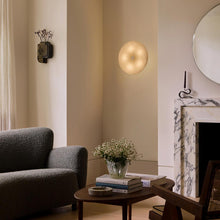 Load image into Gallery viewer, Magma Semi Flush Mount Ceiling Light in living room.