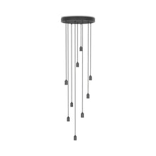 Load image into Gallery viewer, Nine Multi Light Pendant Light in Graphite.