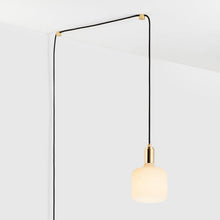 Load image into Gallery viewer, Oblo Plug-In Pendant Light in Detail.