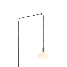 Load image into Gallery viewer, Oval Plug-In Pendant Light in Graphite.