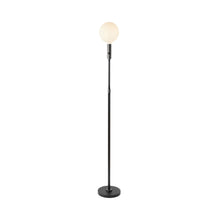 Load image into Gallery viewer, Poise Sphere V LED Adjustable Floor Lamp in Graphite.