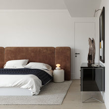 Load image into Gallery viewer, Reflection Oval Table Lamp in bedroom.