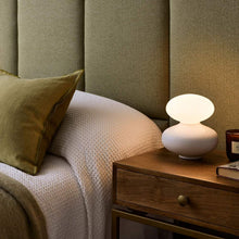Load image into Gallery viewer, Reflection Oval Table Lamp in bedroom.