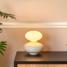Load image into Gallery viewer, Reflection Oval Table Lamp in Detail.