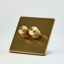 Load image into Gallery viewer, Rotary Wall Dimmer in Detail.