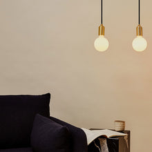 Load image into Gallery viewer, Sphere III Medium Base G31 Type LED Bulb in living room.
