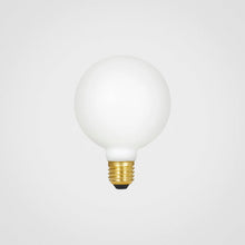 Load image into Gallery viewer, Sphere III Medium Base G31 Type LED Bulb in Detail.