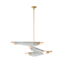 Load image into Gallery viewer, Sycamore Chandelier in Dawn Grey (3-Tier).