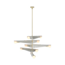 Load image into Gallery viewer, Sycamore Chandelier in Dawn Grey (5-Tier).