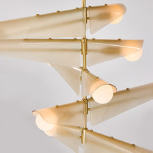 Load image into Gallery viewer, Sycamore Chandelier in Detail.
