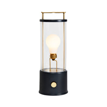 Load image into Gallery viewer, The Muse LED Portable Table Lamp in Hackles Black.