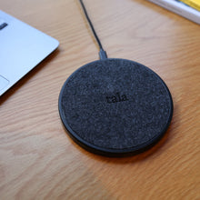 Load image into Gallery viewer, The Muse Wireless Charger in living room.