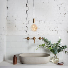 Load image into Gallery viewer, Voronoi I Pendant Light in bathroom.