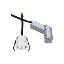 Load image into Gallery viewer, ENTRA Niche 2-Inch Round LED Adjustable Downlight Recessed Housing in Detail.