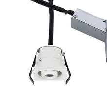 Load image into Gallery viewer, ENTRA Niche 2-Inch Square LED Adjustable Downlight Recessed Housing in Detail.