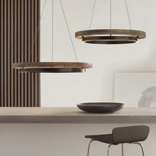 Load image into Gallery viewer, Grace LED Chandelier in dining room.