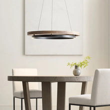 Load image into Gallery viewer, Grace LED Chandelier in dining room.