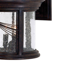 Load image into Gallery viewer, Abbey Lane Outdoor Wall Light in Detail.