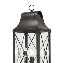 Load image into Gallery viewer, De Luz Outdoor Post Light in Detail.