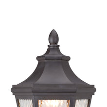 Load image into Gallery viewer, Hanford Pointe Outdoor LED Post Light in Detail.