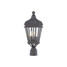 Load image into Gallery viewer, Harrison Outdoor Post Light in Sand Coal (20-Inch).