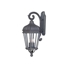 Load image into Gallery viewer, Harrison Outdoor Wall Light in Sand Coal (3-Light).
