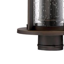 Load image into Gallery viewer, Highland Ridge Outdoor Post Light in Detail.
