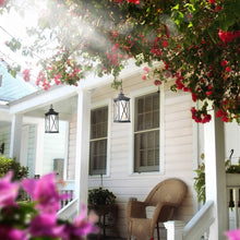 Load image into Gallery viewer, Lansdale Outdoor Pendant Light in Outside Area.