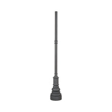 Load image into Gallery viewer, Post with Base in Sand Coal (96-Inch).