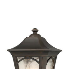 Load image into Gallery viewer, Solida Outdoor Post Light in Detail.