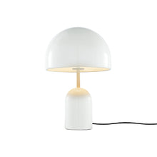Load image into Gallery viewer, Bell LED Table Lamp in White.