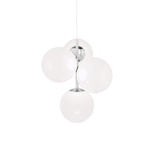 Load image into Gallery viewer, Globe LED Mini Chandelier in Detail.