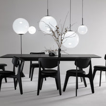 Load image into Gallery viewer, Globe LED Wall Light in dinning room.