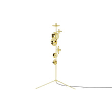 Load image into Gallery viewer, Melt Chandelier Floor Lamp in Detail.