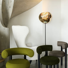 Load image into Gallery viewer, Melt Cone Slim LED Floor Lamp in living room.