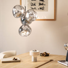 Load image into Gallery viewer, Melt LED Mini Chandelier in living room.