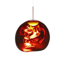 Load image into Gallery viewer, Melt LED Pendant Light in Copper.