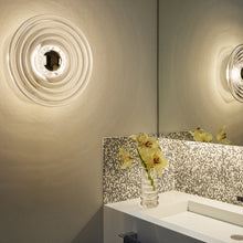 Load image into Gallery viewer, Press Large LED Wall Light in bathroom.